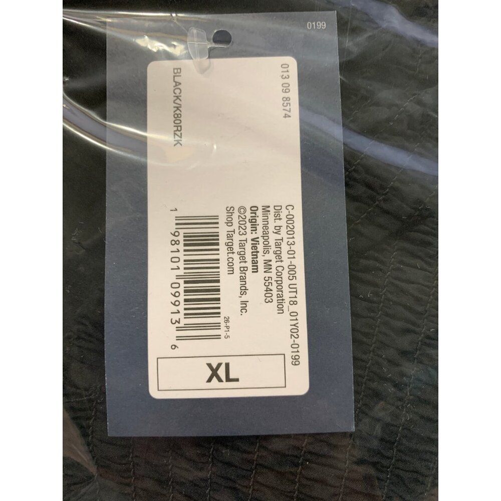 XL - Womens Smocked Cut-Out Maxi Sundress - Universal Thread - Black - Picture 5 of 9